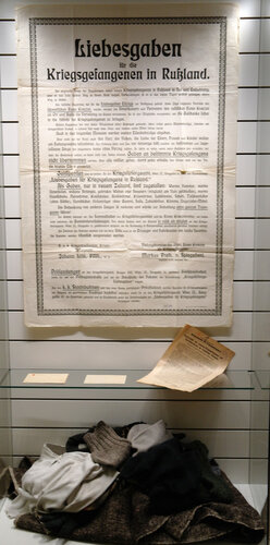 Die österreichischen Kriegsgefangenen in Russland - Ausstellungsansicht