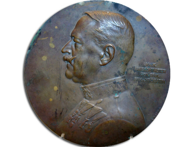 Kupferplakette | © Mühlviertler Schlossmuseum - Foto: Verbund Oö. Museen