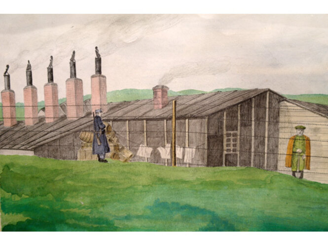 Bäckerei im Lager I | © Mühlviertler Schlossmuseum - Foto: Verbund Oö. Museen