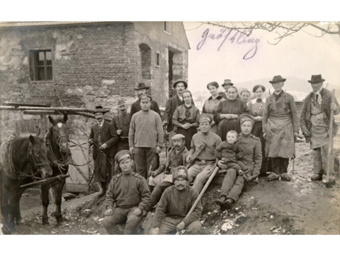 Bildreportage "Außenarbeiten" | © Mühlviertler Schlossmuseum