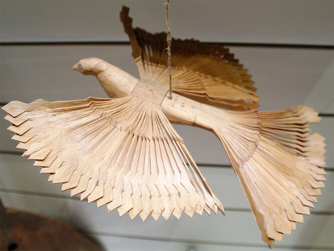 Bastelarbeit - Vogel | © Mühlviertler Schlossmuseum - Foto: Verbund Oö. Museen