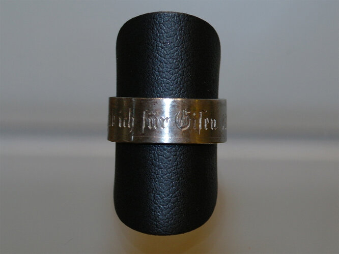 Ehering aus Eisen | © Mühlviertler Schlossmuseum - Foto: Verbund Oö. Museen