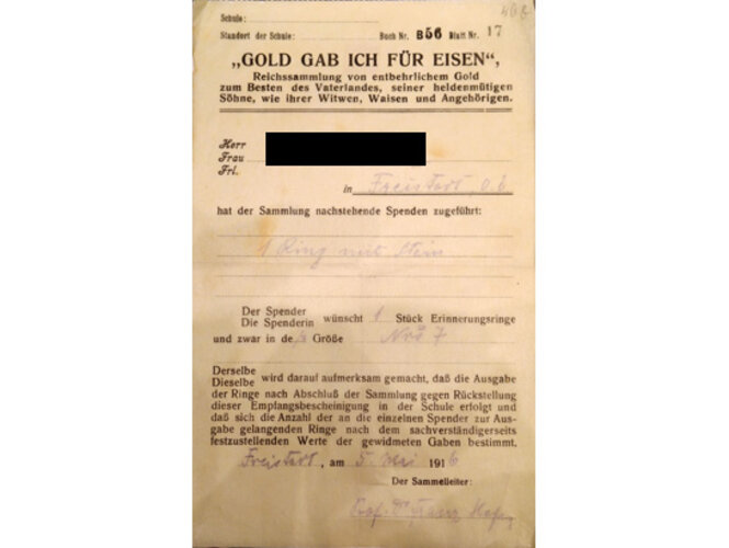 Reichssammlung Gold | © Mühlviertler Schlossmuseum