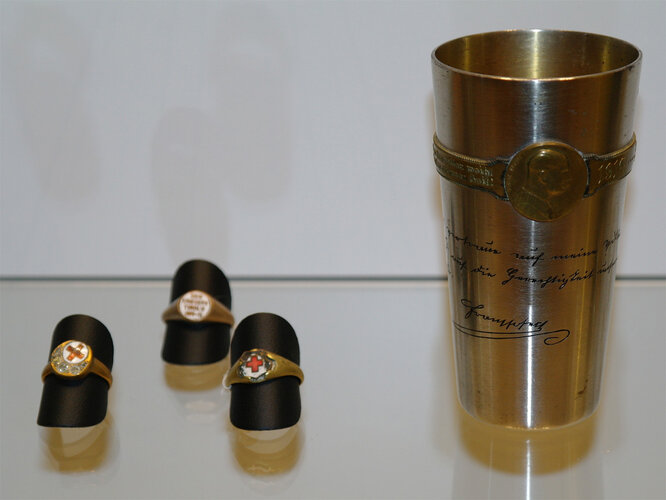 Propagandabecher | © Mühlviertler Schlossmuseum - Foto: Verbund Oö. Museen