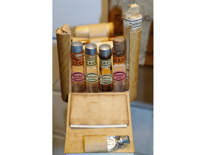 Taschenapotheke | © Mühlviertler Schlossmuseum - Foto: Verbund Oö. Museen