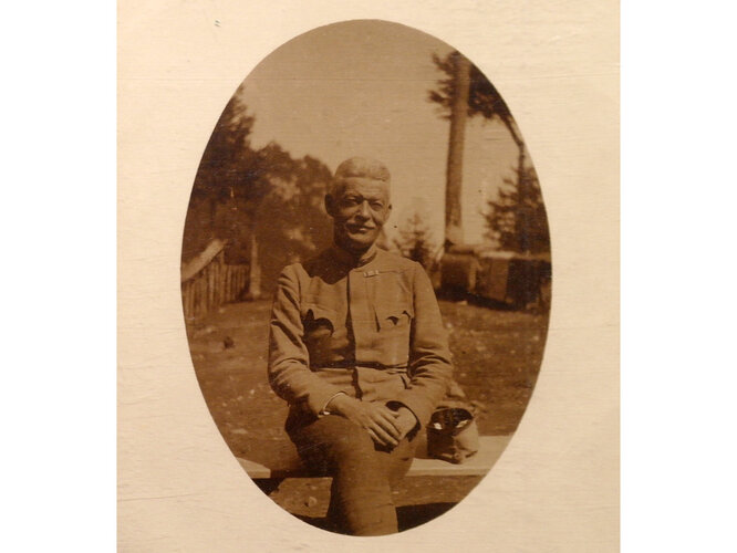 Erinnerungsbild an die Militärzeit | © Mühlviertler Schlossmuseum