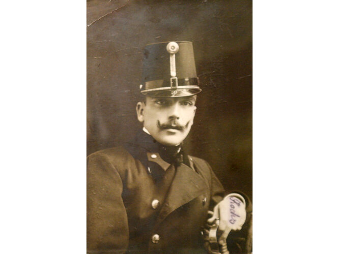 Erinnerungsbild an die Militärzeit | © Mühlviertler Schlossmuseum