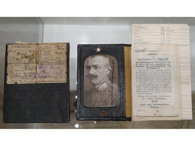 Wehrdienstausweis | © Mühlviertler Schlossmuseum - Foto: Verbund Oö. Museen