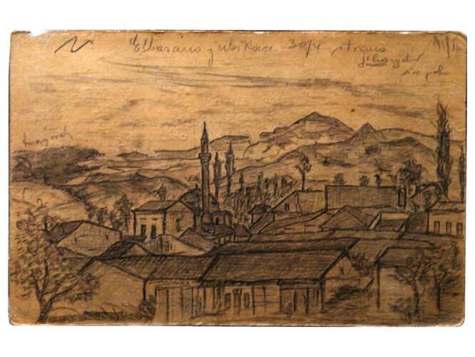 Zeichnung eines Soldaten | © Mühlviertler Schlossmuseum