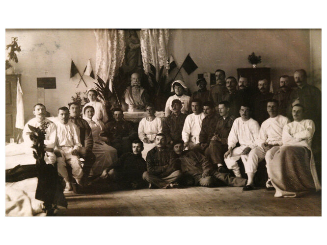 Kriegshilfe für verwundete Soldaten | © Mühlviertler Schlossmuseum