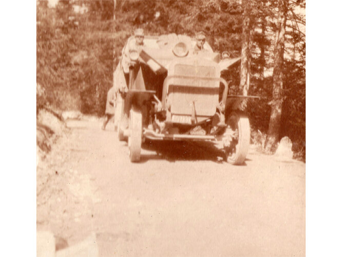 Straße am Monte Rover | © Mühlviertler Schlossmuseum