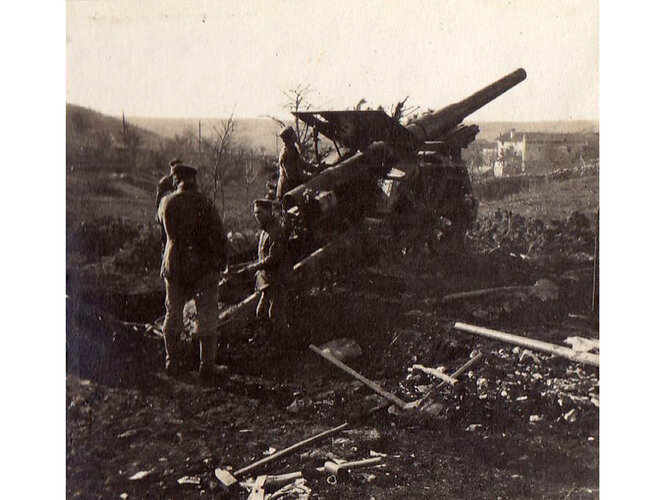 Deutsche 13cm Kanone | © Mühlviertler Schlossmuseum