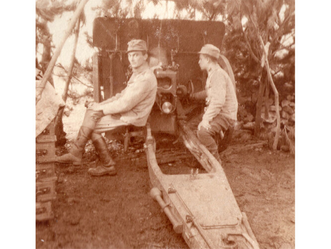 Freiherr Baron Kraus und Kadett Punzert | © Mühlviertler Schlossmuseum