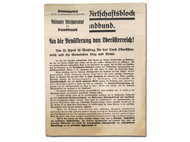 Landtags- und Gemeinderatswahlen 1931