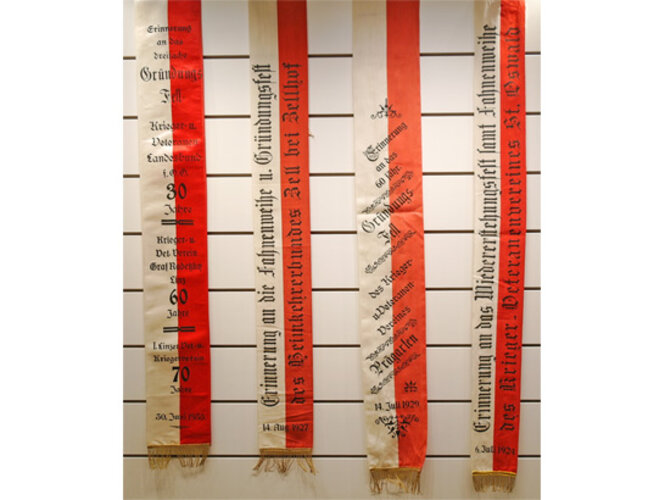 Fahnenbänder | © Foto: Verbund Oö. Museen