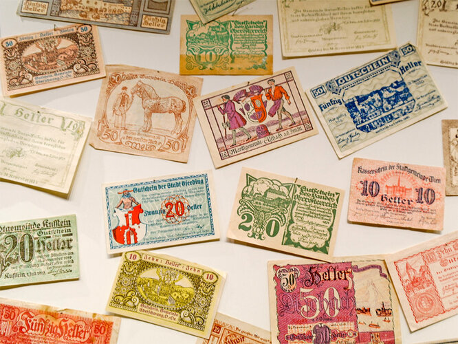 Notgeld | © Foto: Verbund Oö. Museen