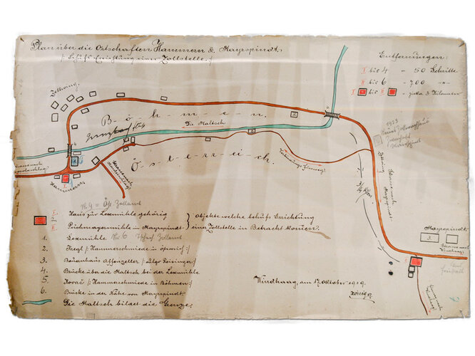Plan Hammern & Mairspindt | © Mühlviertler Schlossmuseum