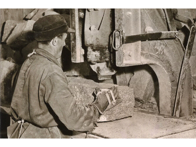 Pflasterstein- und Randleistenerzeugung