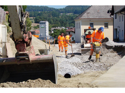 Straßenunterbauarbeiten