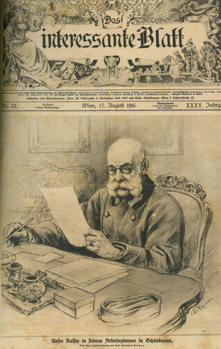 Der Kaiser im Arbeitszimmer