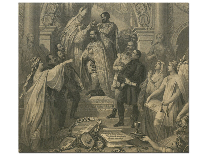 Krönung des Kaiserpaares