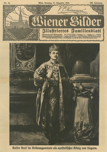 Kaiser Karl im Krönungsornat