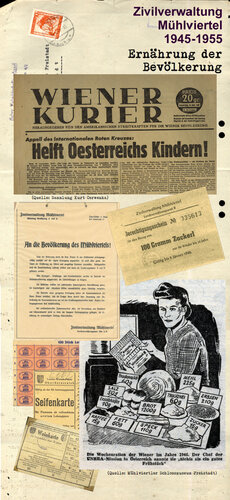 Tafel: Ernährung der Bevölkerung | © Mühlviertler Schlossmuseum