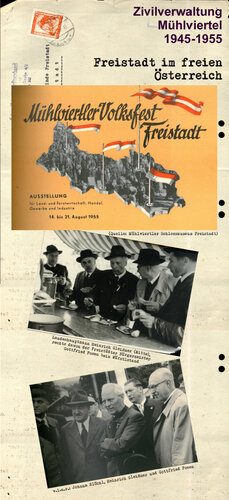 Tafel: Freistadt im freien Österreich | © Mühlviertler Schlossmuseum