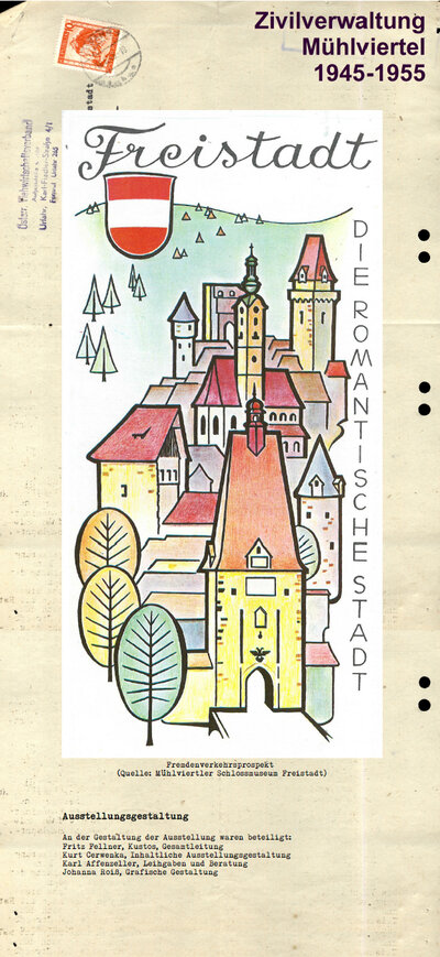 Tafel: Freistadt. Die romantische Stadt | © Mühlviertler Schlossmuseum