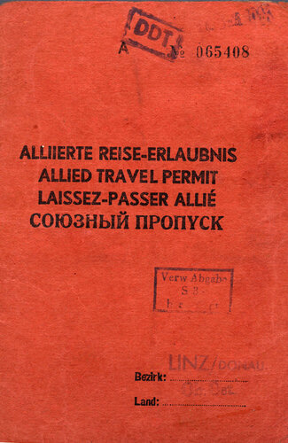 Alliierte Reiseerlaubnis