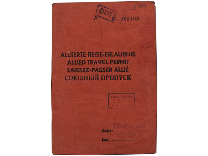 Alliierte Reiseerlaubnis