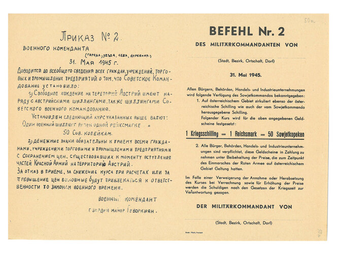 Befehl des Militärkommandanten