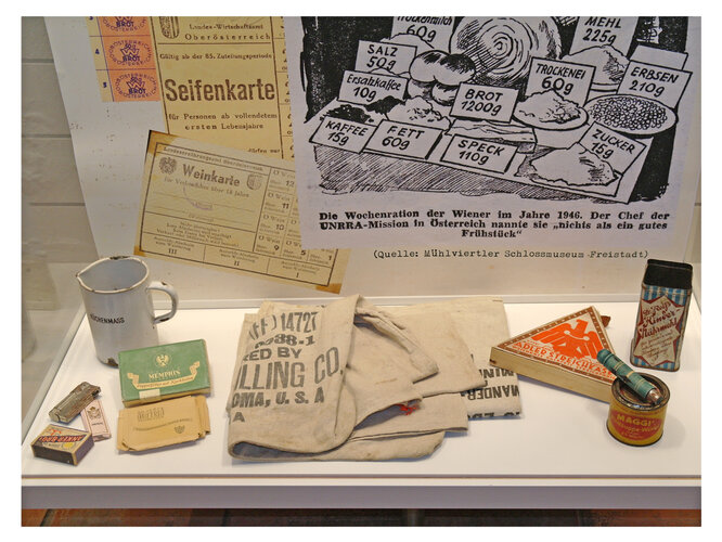 Vitrinenansicht | © Foto: Verbund Oö. Museen