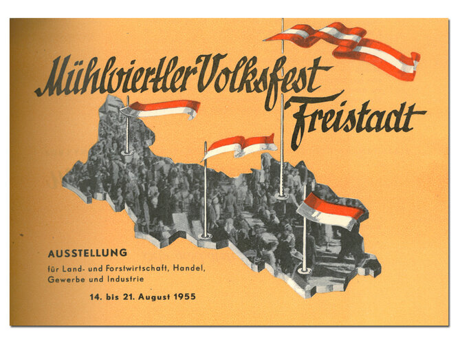 Plakat "Mühlviertler Volksfest Freistadt"