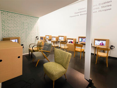 Ausstellungsansicht GETEILTE STADT. Linz 1945-55 | © Norbert Artner