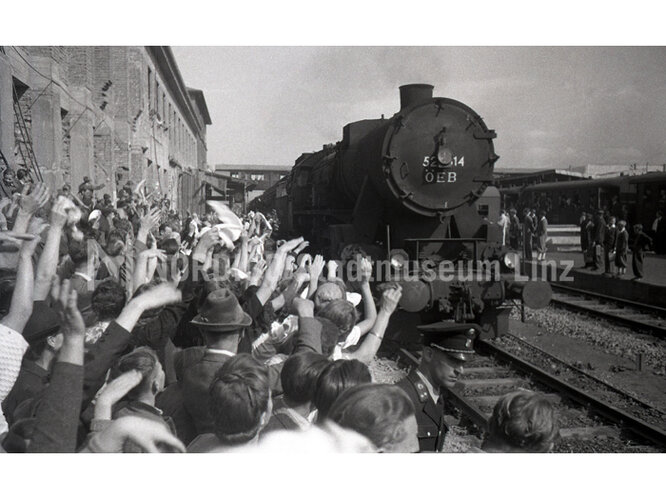 Erster Heimkehrertransport