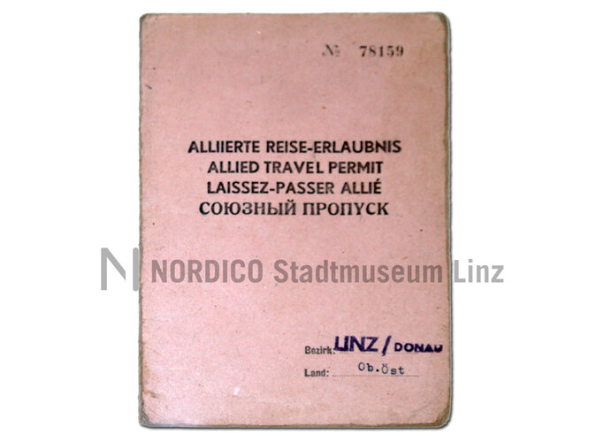 Alliierte Reiseerlaubnis