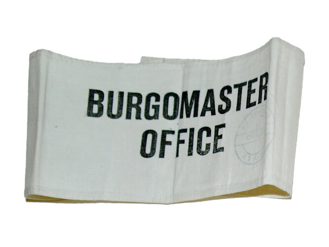 Armschleife "Burgomaster Office"