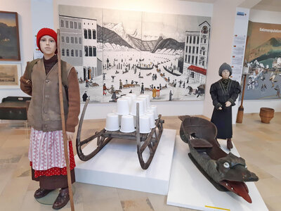 Ausstellungsbereich: Eisweg des Salzes | © K-Hof Kammerhof Museum Gmunden