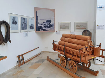 Ausstellungsbereich: Schienenweg des Salzes | © K-Hof Kammerhof Museum Gmunden