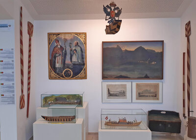 Ausstellungsbereich: Salzweg über den Traunsee | © K-Hof Kammerhof Museum Gmunden