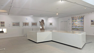 Ausstellungsbereich: Salz und Kunst | © K-Hof Kammerhof Museum Gmunden