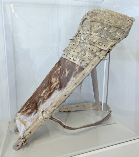 Bronzezeitlicher Tragsack aus dem prähistorischen Salzbergwerk in Hallstatt | © Naturhistorisches Museum Wien