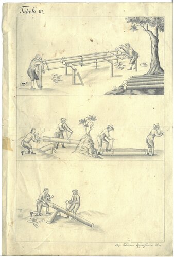 Bleistiftzeichnung | © K-Hof Kammerhof Museum Gmunden