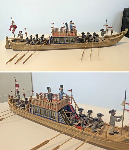 Modell des Kaiserschiffs | © Pferdeeisenbahnmuseum Maxlhaid/Wels