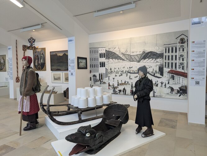 Ausstellungsbereich: Eisweg des Salzes | © K-Hof Kammerhof Museum Gmunden