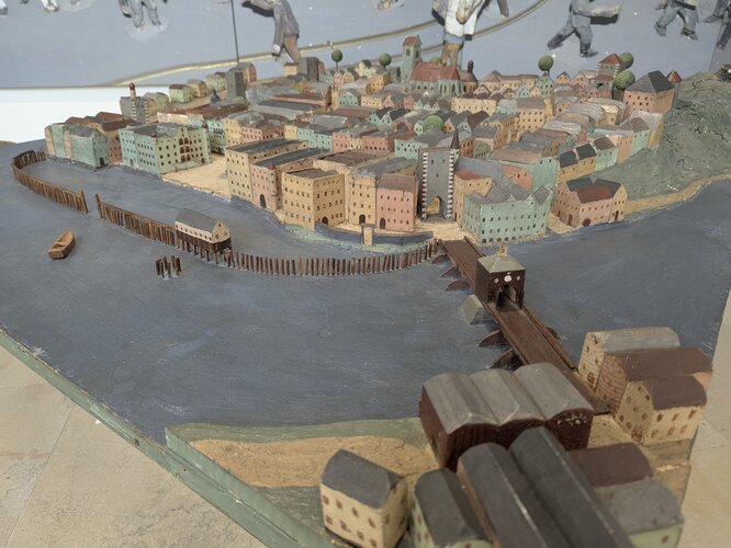 Modell der Stadt Gmunden im Jahre 1650 | © Foto: Verbund OÖ Museen