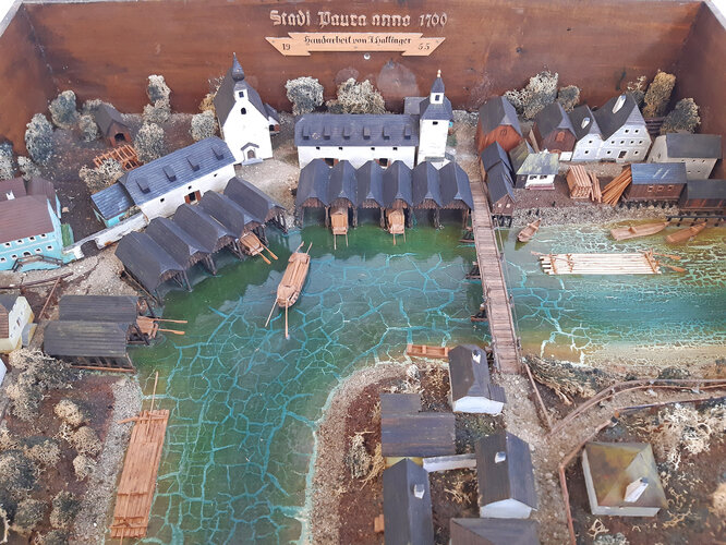 Stadl Paura im Jahre 1700 - Ansicht von vorne | © Foto: J.T. Weidinger, K-Hof Kammerhof Museum