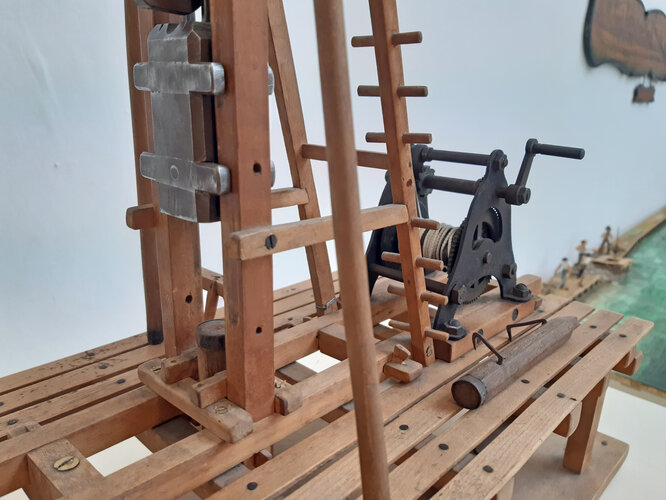 Modell einer Pilotieranlage - Detail | © Foto: K-Hof Kammerhof Museum Gmunden