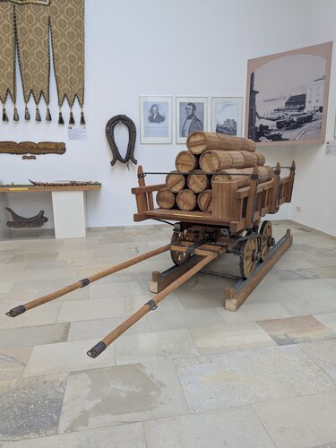 Modell eines offenen Salzfrachtwagens der Pferdeeisenbahn | © Foto: Verbund OÖ Museen